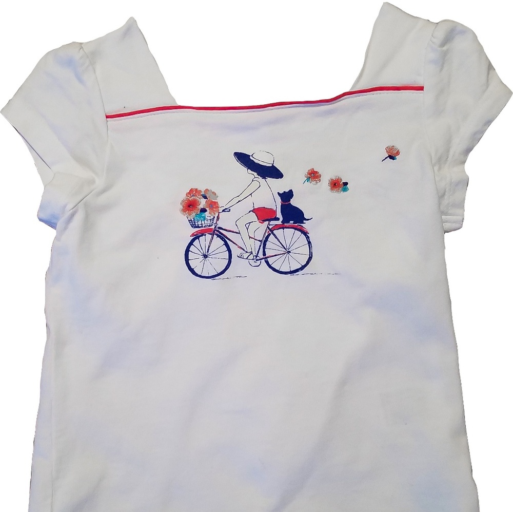 Janie and Jack Girl's 2T Top
